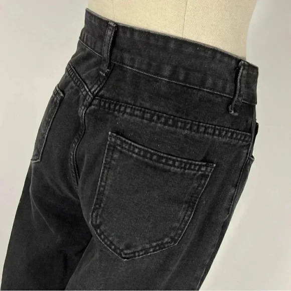 Shein raw hemmed jeans straight leg women size  M - Picture 3 of 11